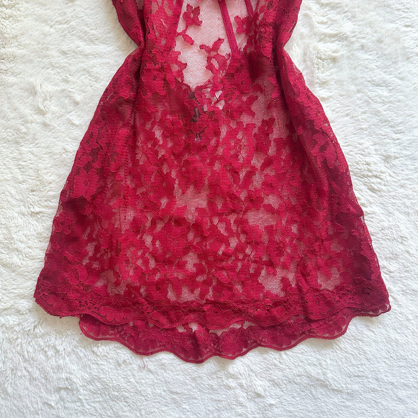 velvet bramble slip dress