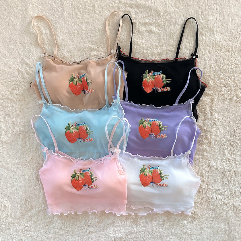 2000's sweet tease bra top