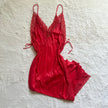 1990's scarlet rendezvous negligee