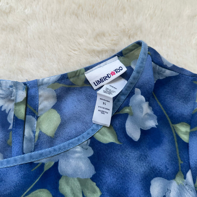 1990's midnight posy dress