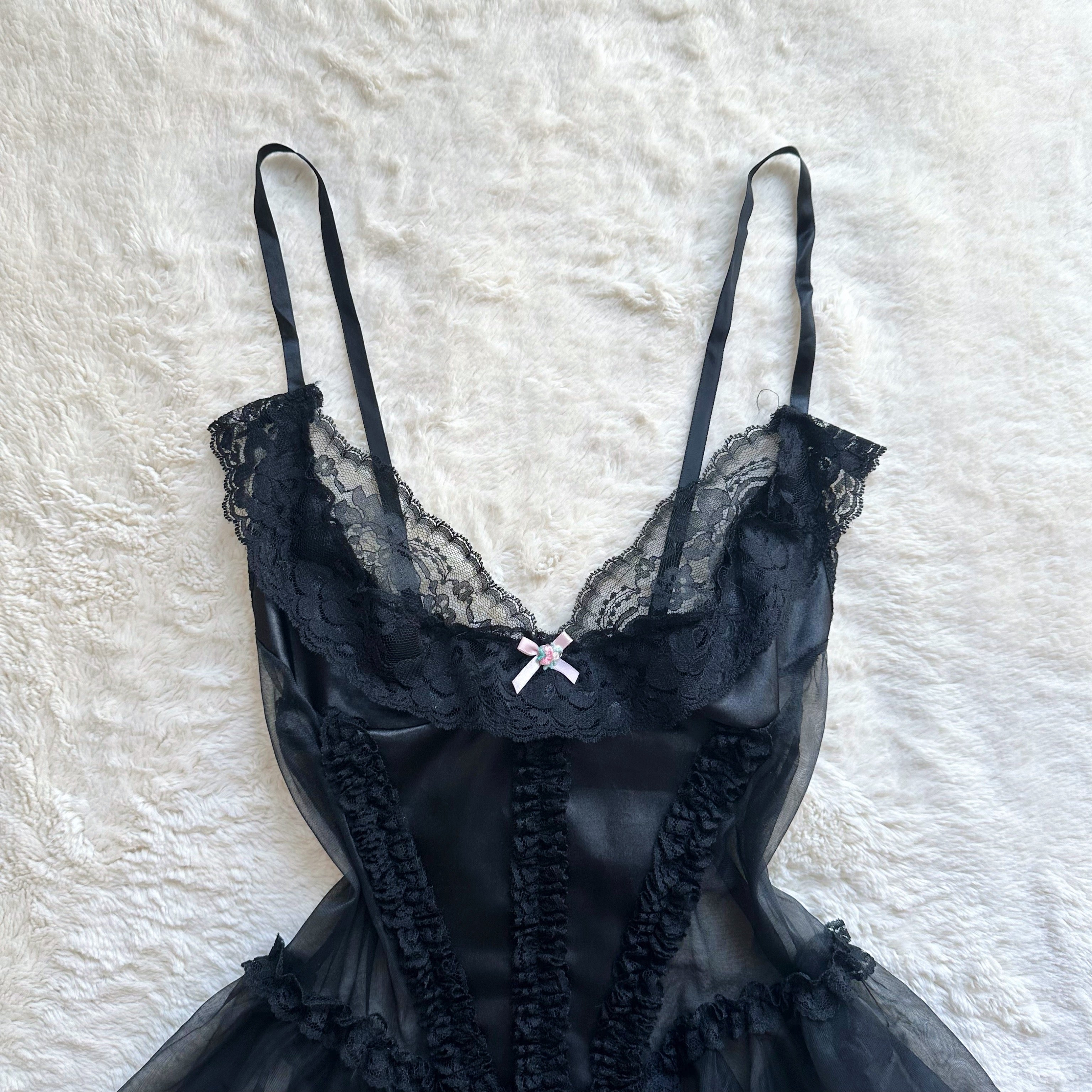 1980's petal after dark camisole
