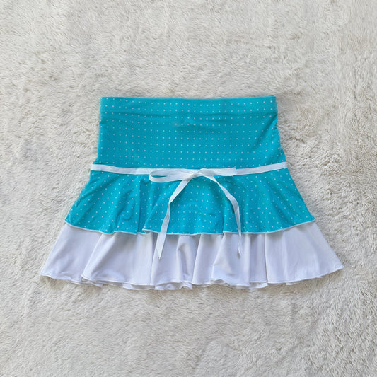 2000's pool party mini skirt