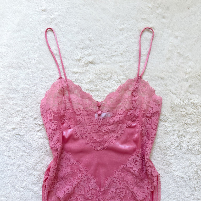 1990's rosemilk bodysuit