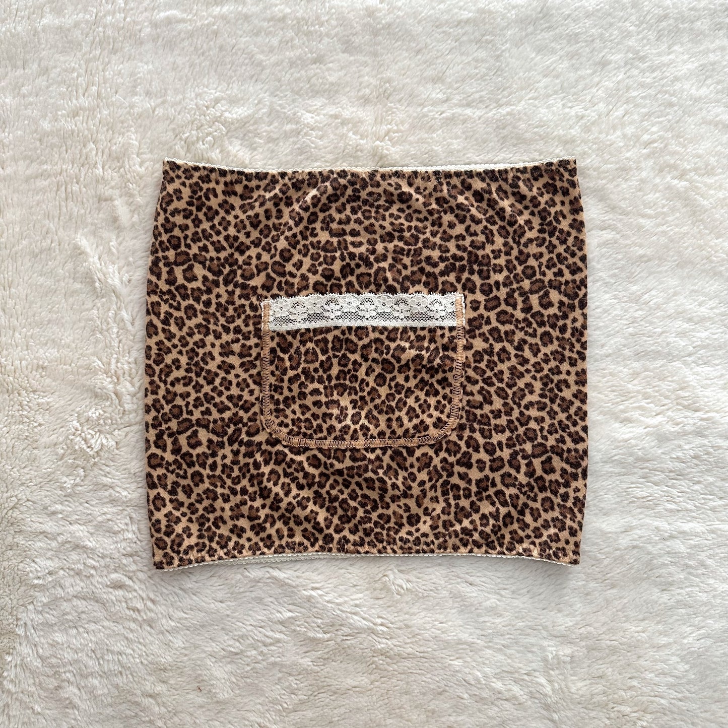 japanese brand cheetah tube top