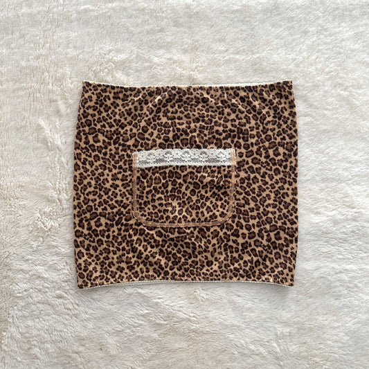 japanese brand cheetah tube top