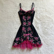 2006 rose waltz slip dress