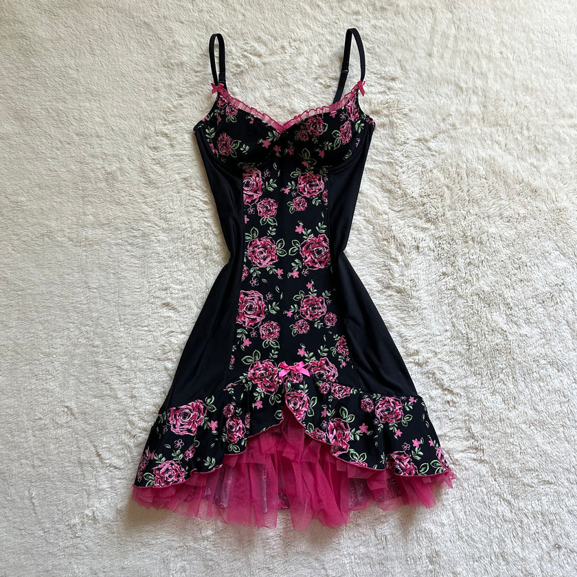 2006 rose waltz slip dress