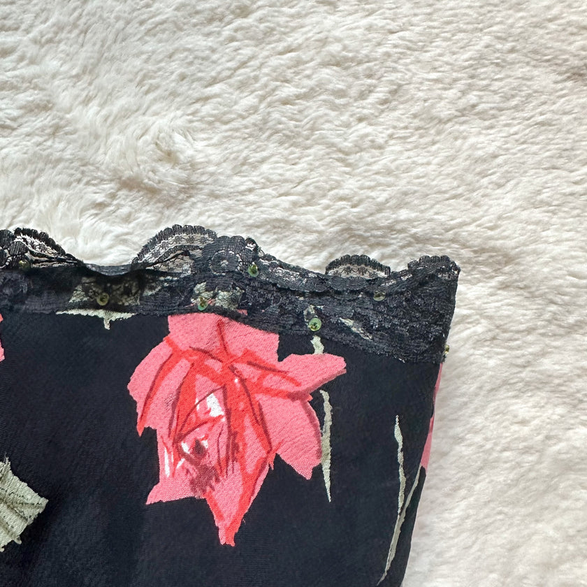 midnight rose garden dress
