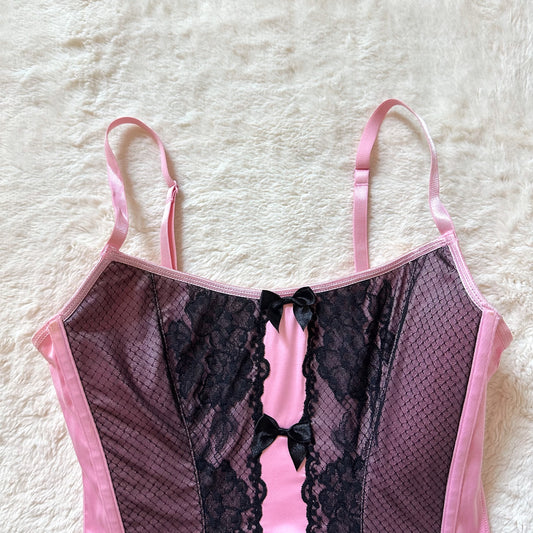 2005 coquette bow corset top