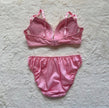 preorder - japanese brand ribbon princess bra + panty set