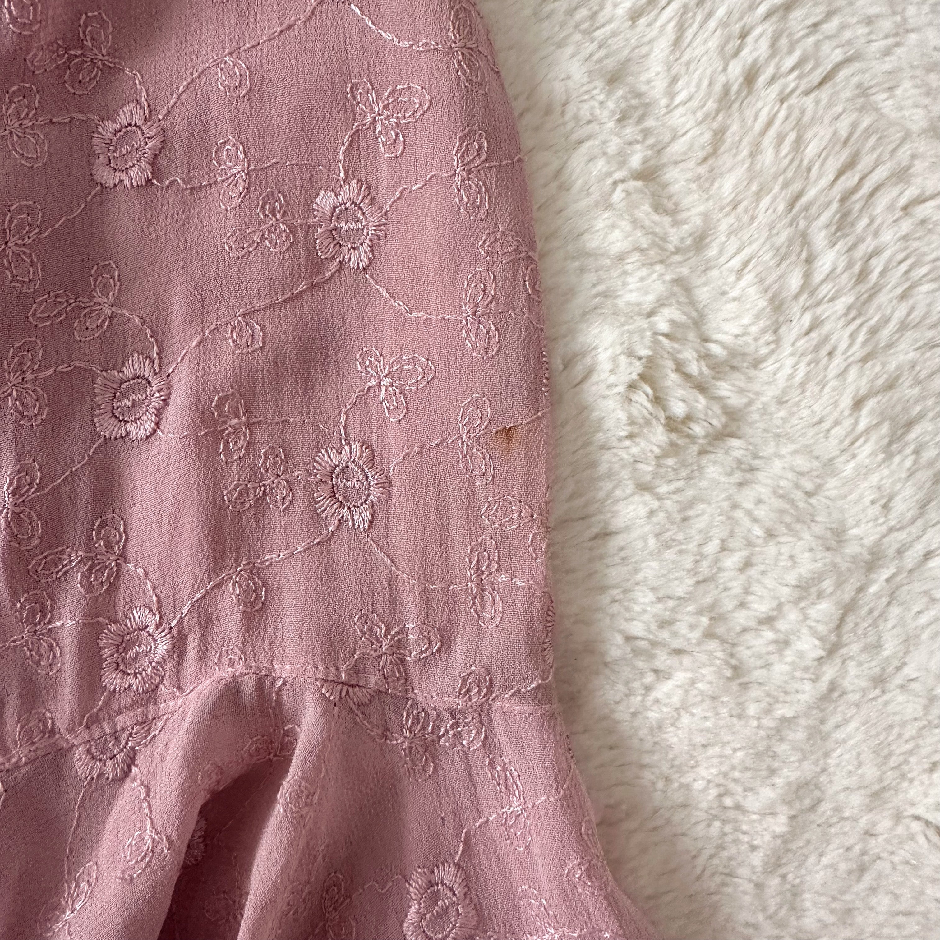 1990's rose hour fairy top