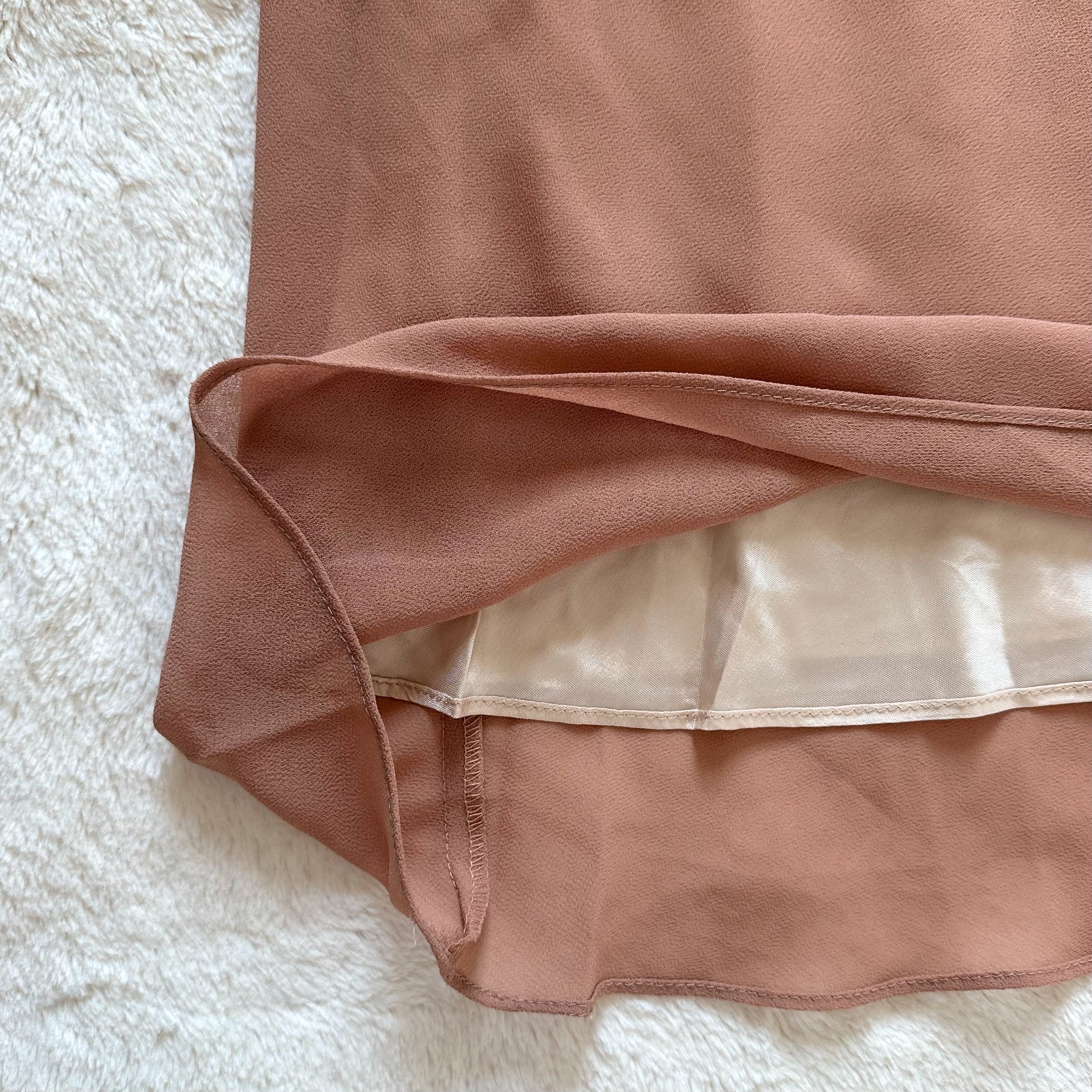 1990's maple sugar gown