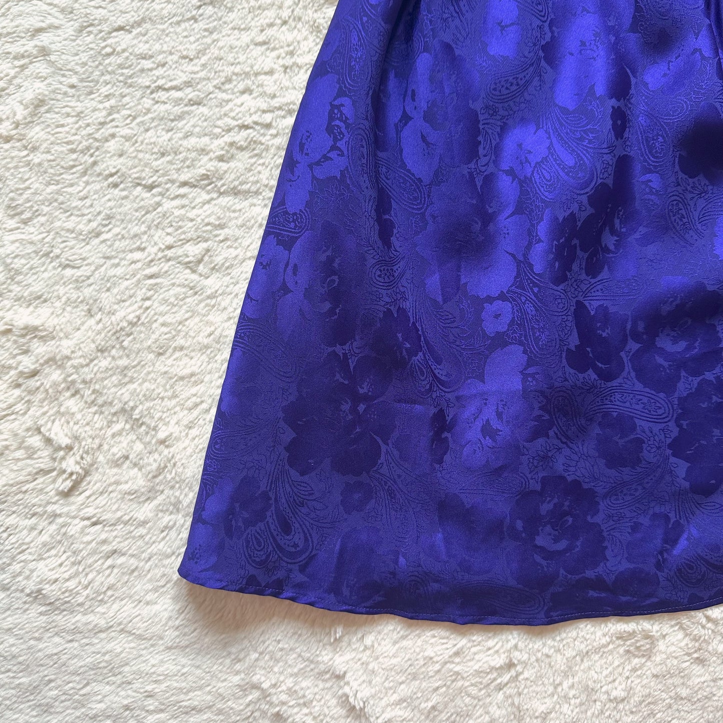 1980's amethyst hour slip dress