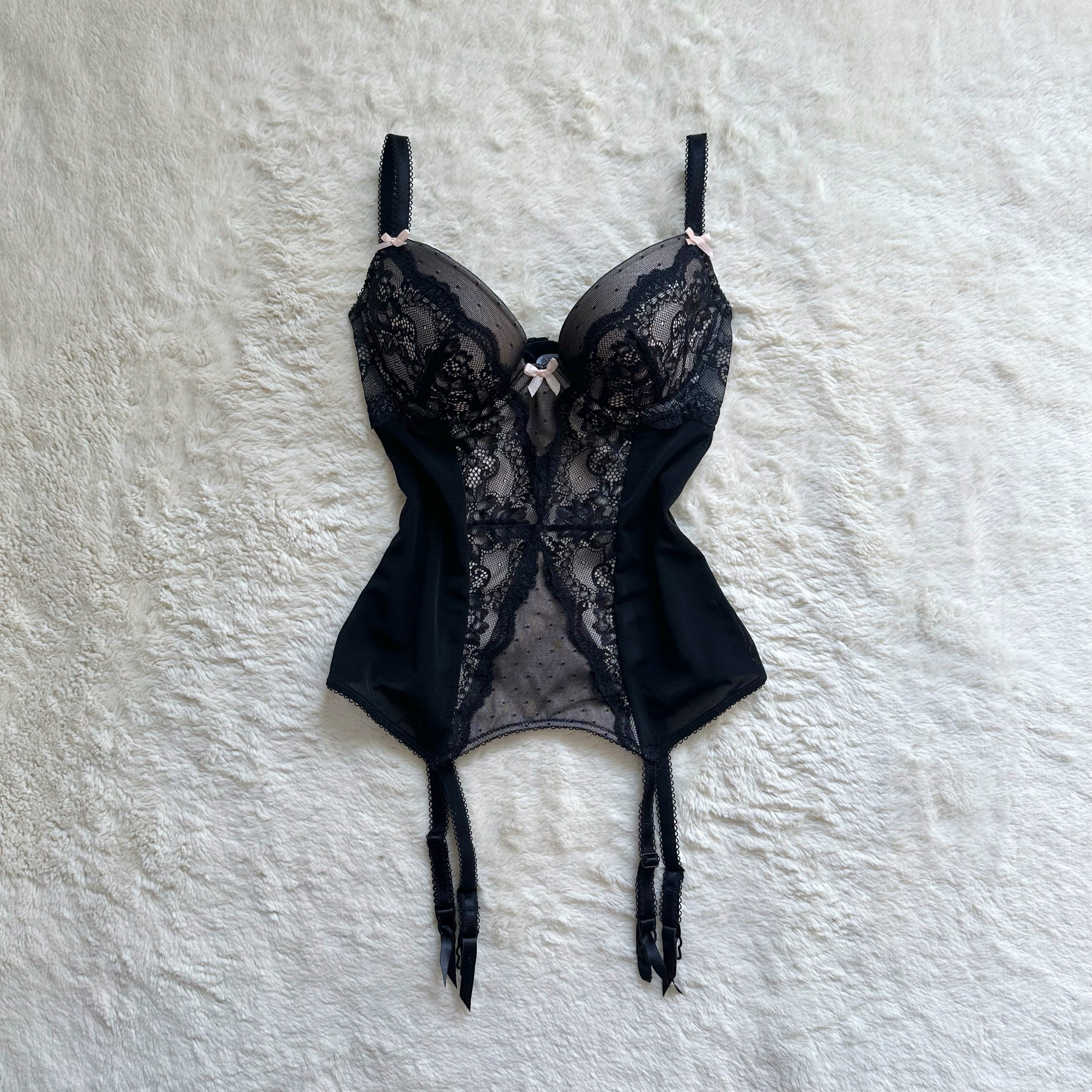 midnight blossom corset