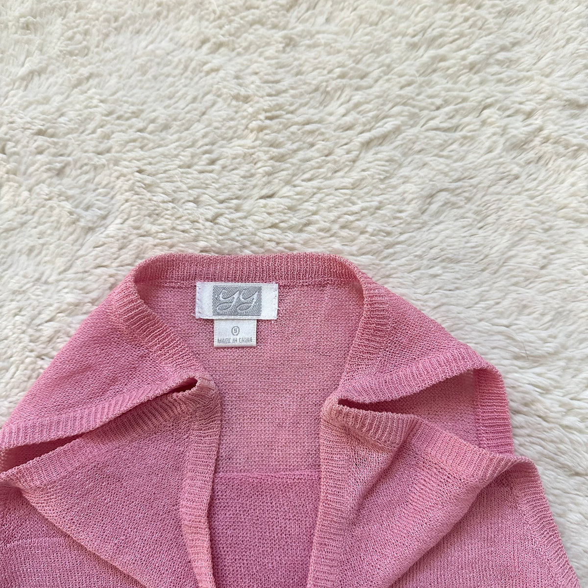 2000's bubblegum knit tank