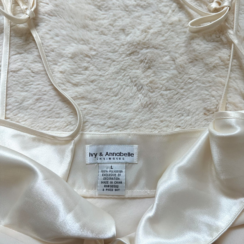 2000's ivory pearl camisole