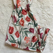 1990's tulip garden negligee