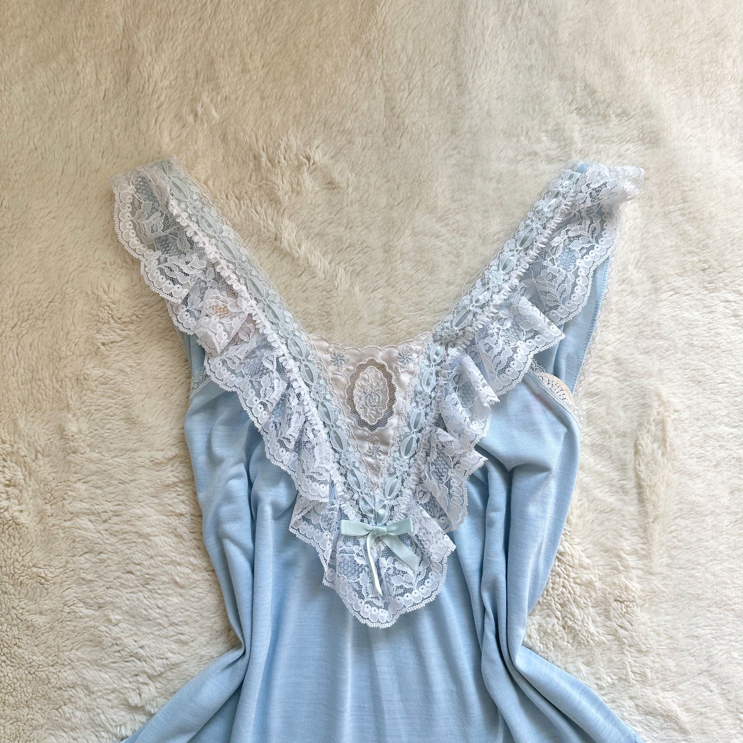 1990's bluebell babydoll dress