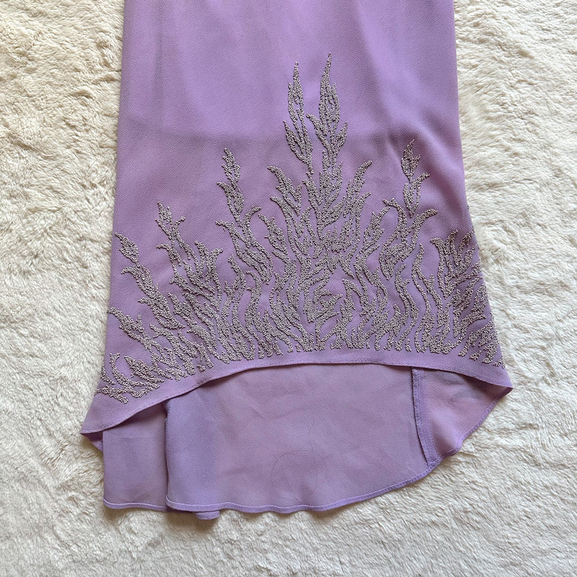 1990's lavender haze gown