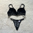 2000's love bite bra + panty set