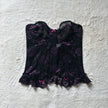 1990's gothic princess lace corset