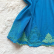 2000's blue spritz camisole