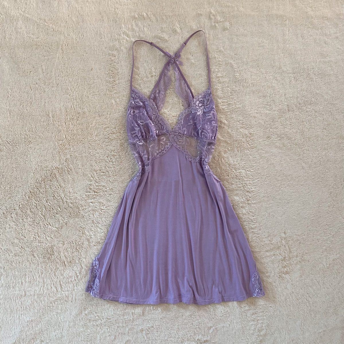 2000's lavender dream slip dress