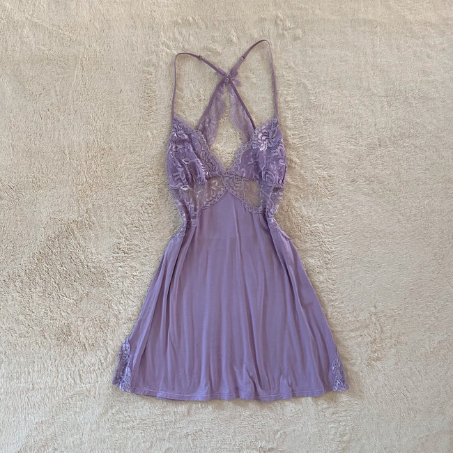 2000's lavender dream slip dress
