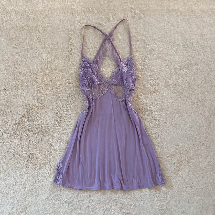 2000's lavender dream slip dress
