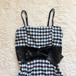 parisian picnic babydoll dress