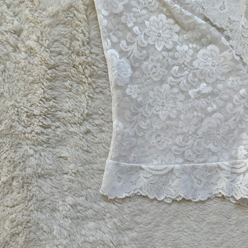 2000's pearl lace camisole