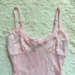edikted angelina sheer lace tank top - rtp: $42