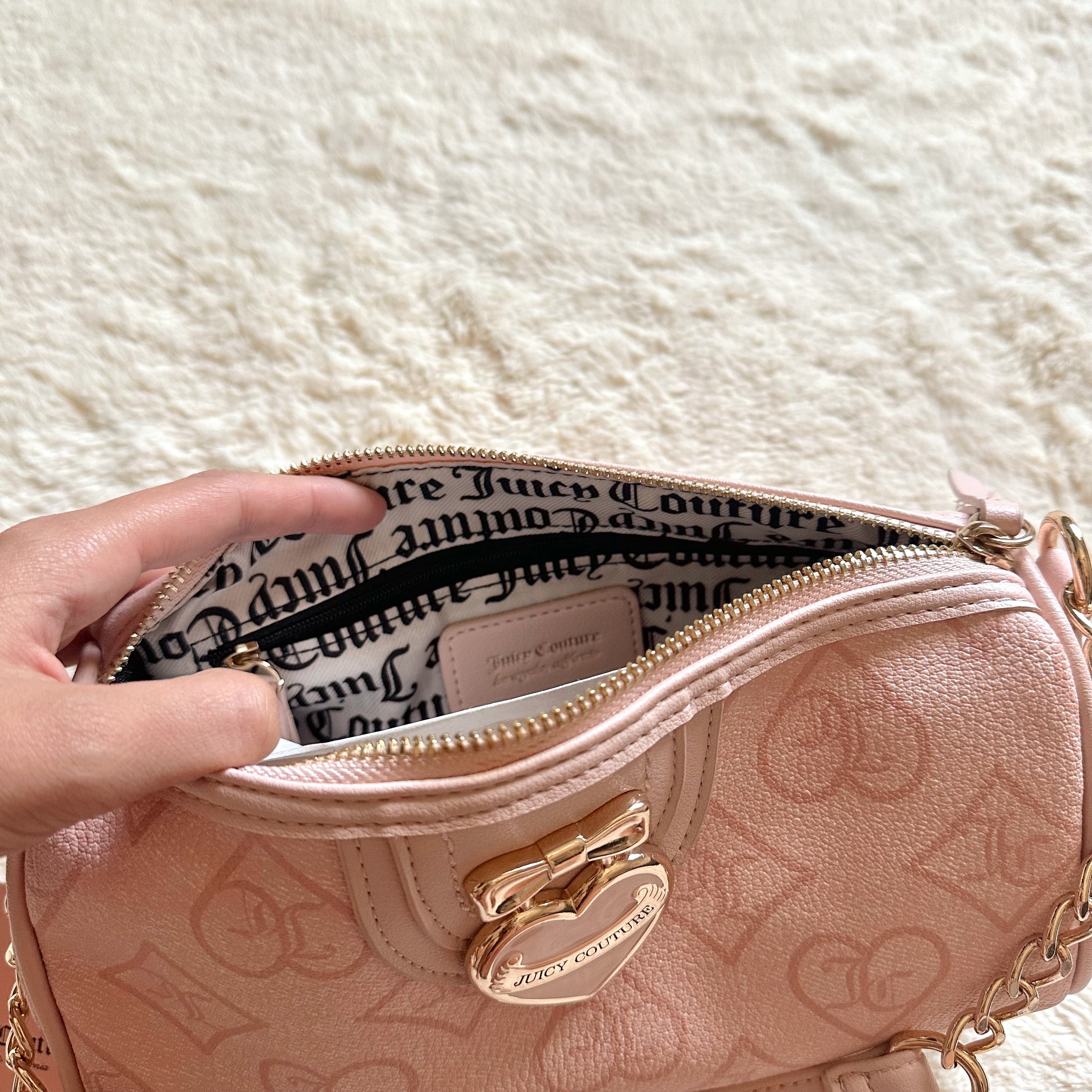 juicy couture precious moments roll bag - rtp: $118