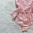 1980's ballerina boudoir teddy