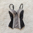 2000's cheetah girl bustier