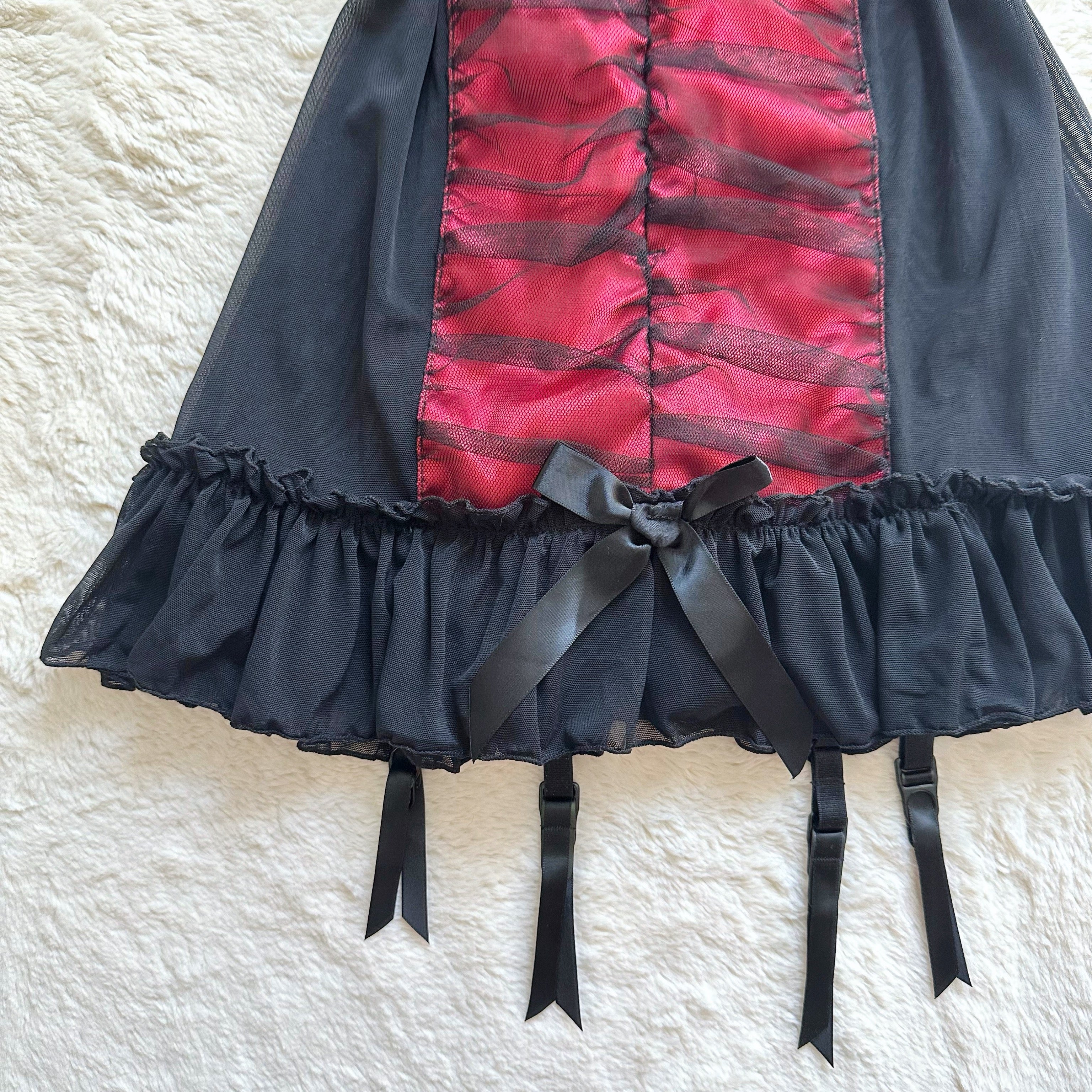 2000's elvira slip dress