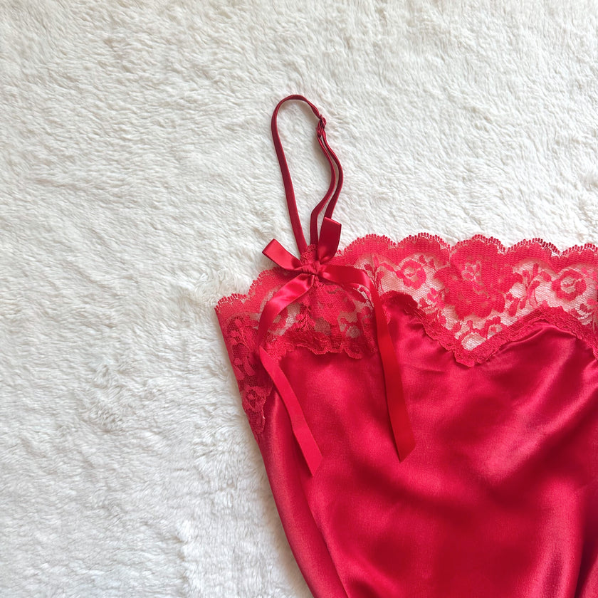 2005 ruby romance slip dress