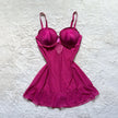 2000's fuchsia flirt babydoll