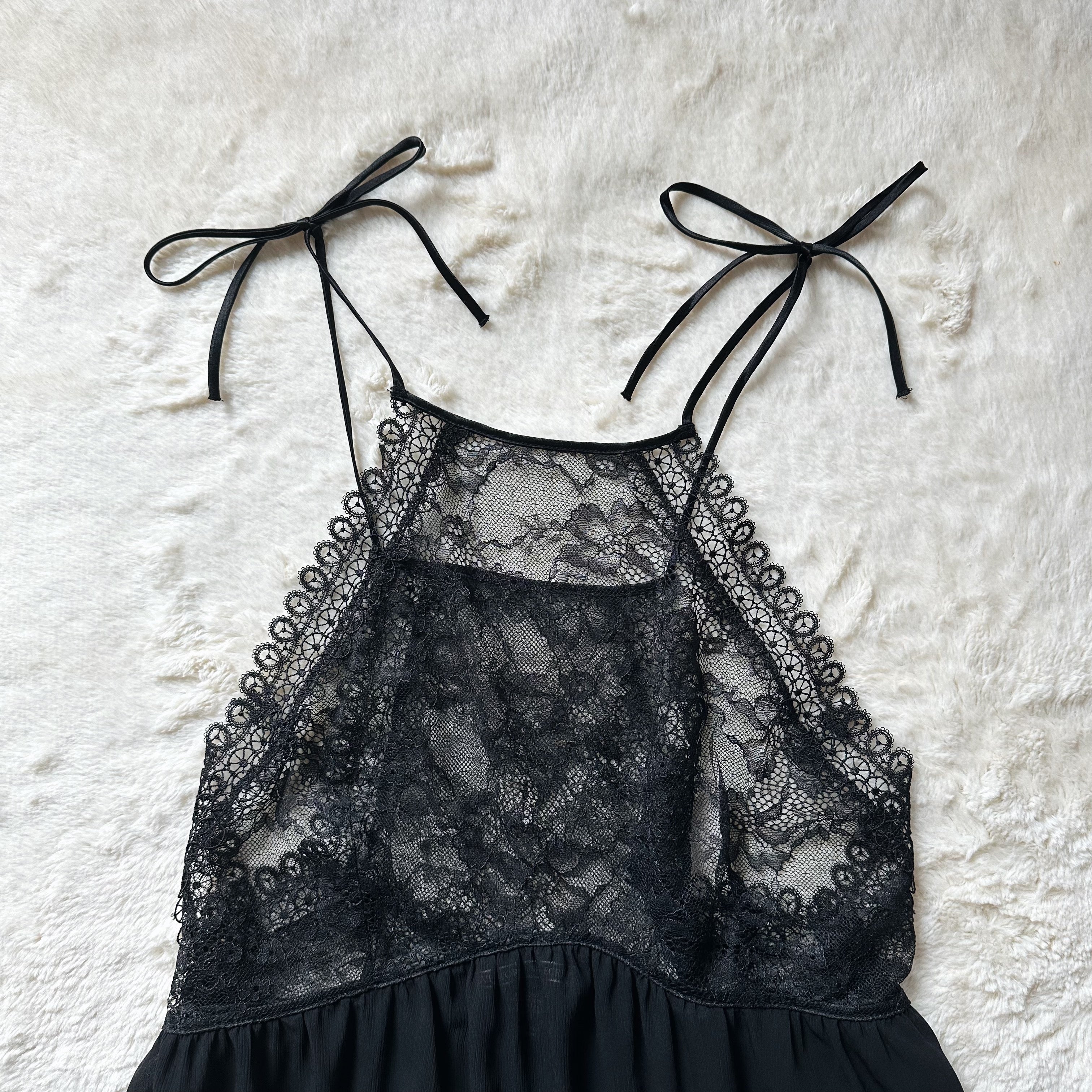 2018 shadow petal babydoll slip dress