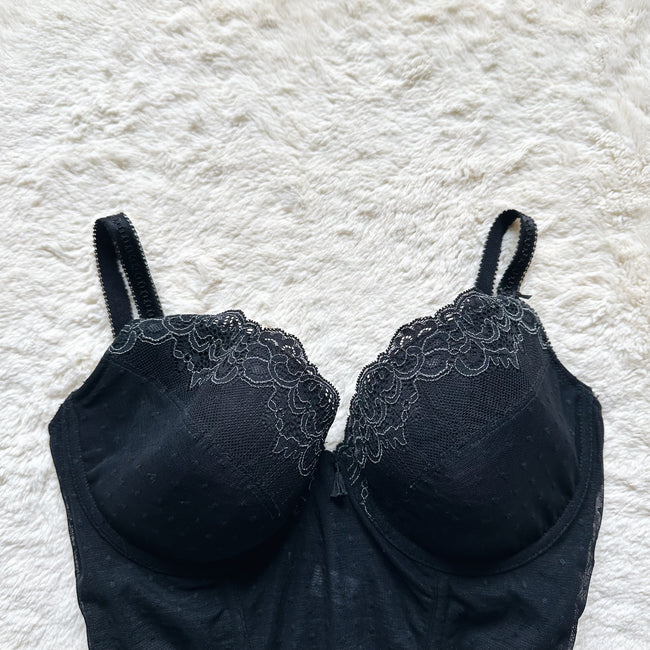 2000's midnight ash corset