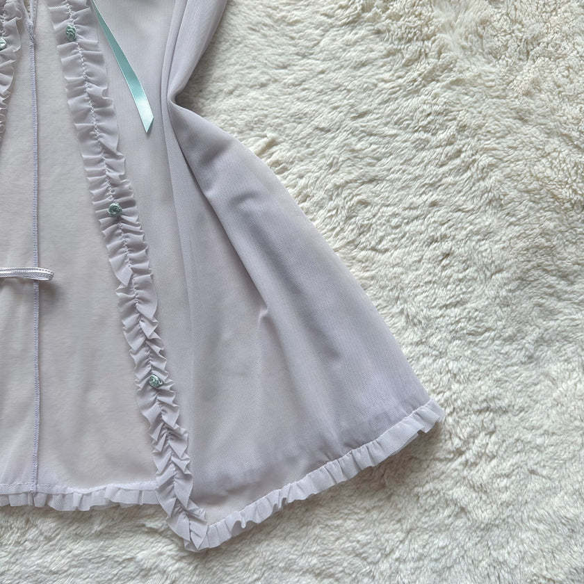 2000's seaglass ruffle slip set