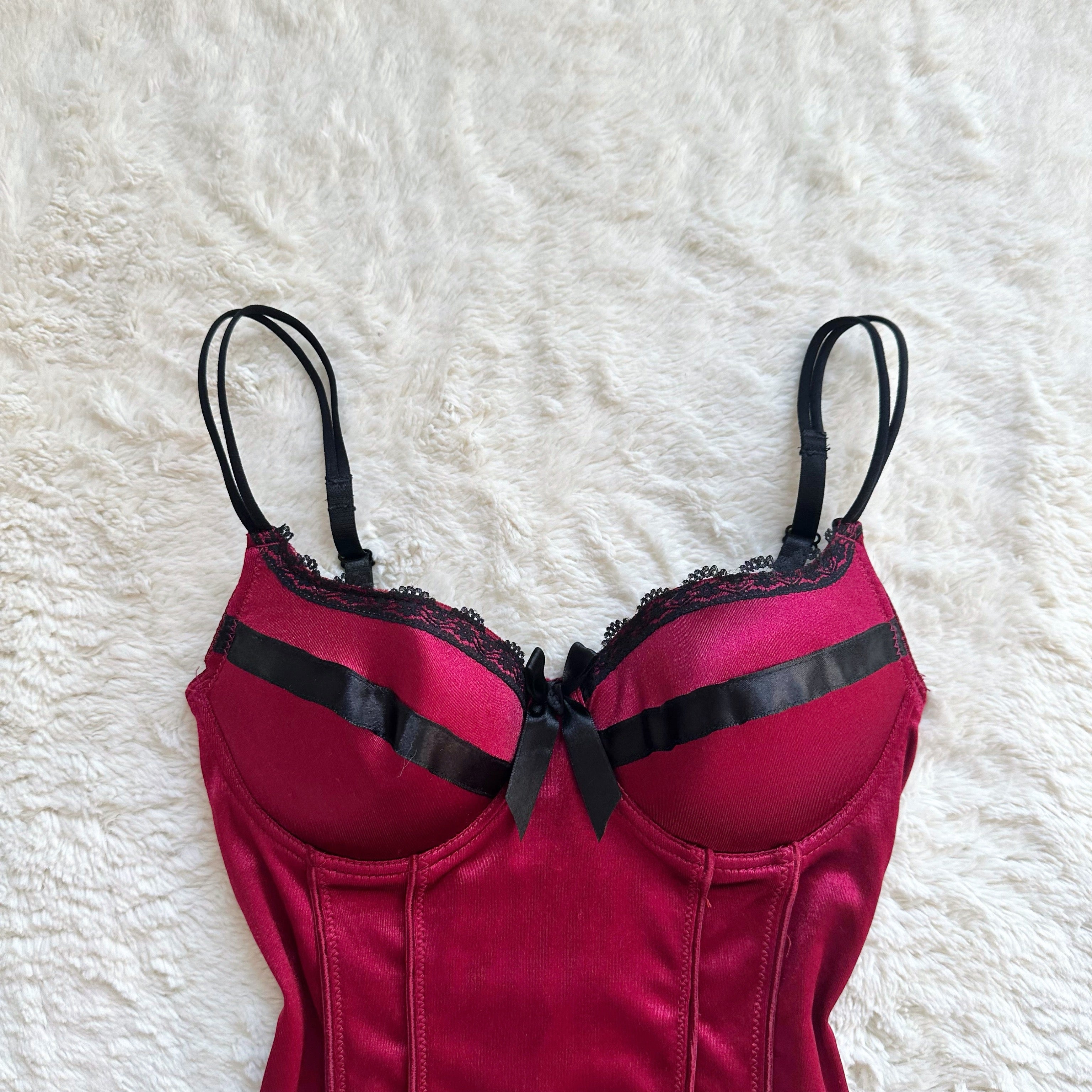 2000's candied berry corset