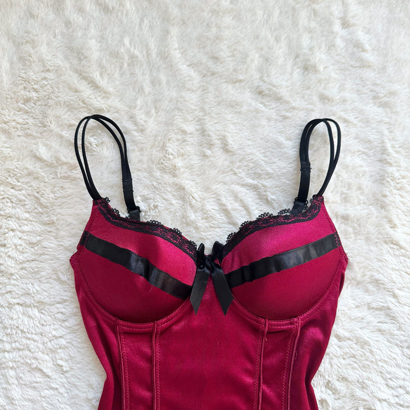2000's candied berry corset