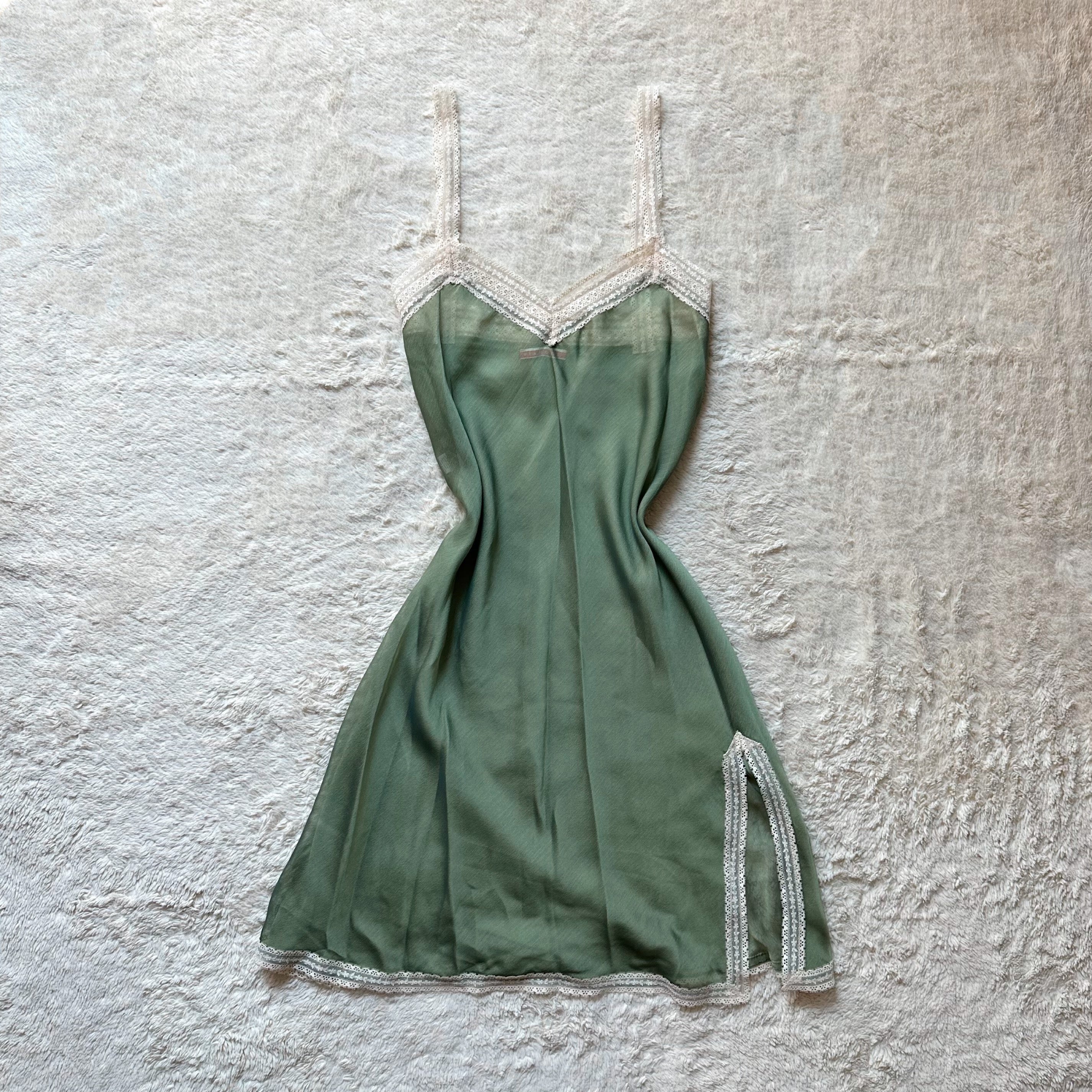 2000's soft whisper slip dress