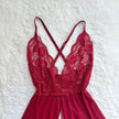 burgundy briar slip dress