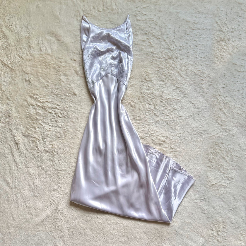 1990's moonlit pearl dress