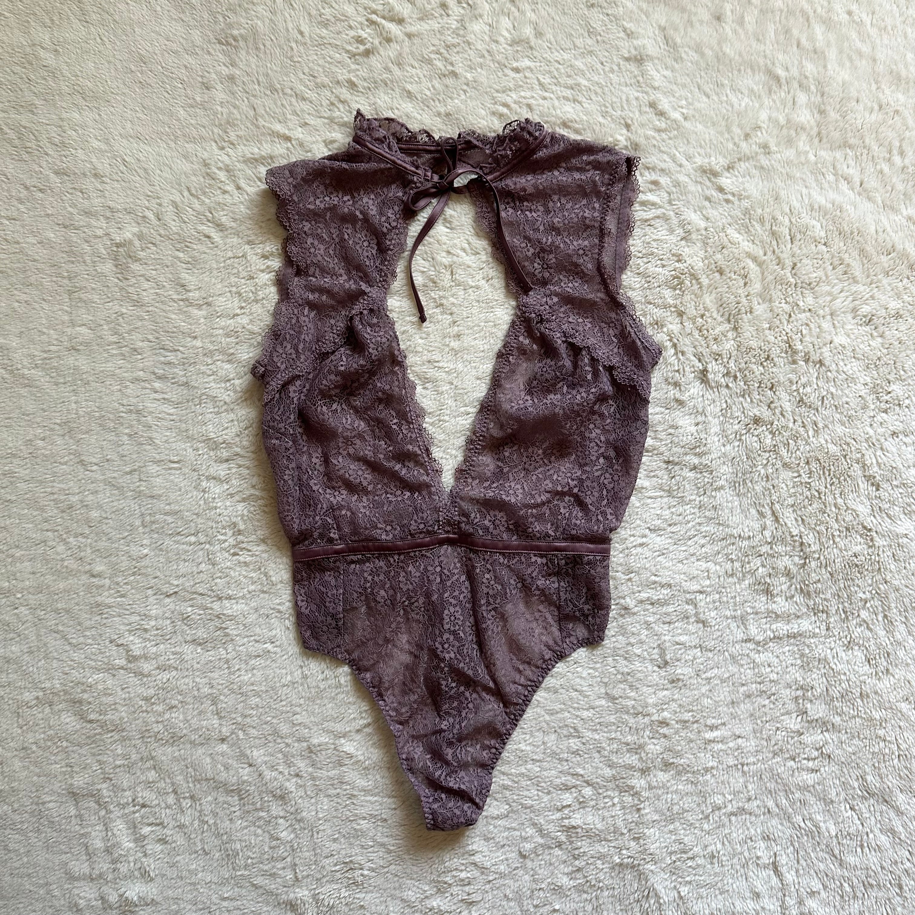 2017 mauve chantilly teddy