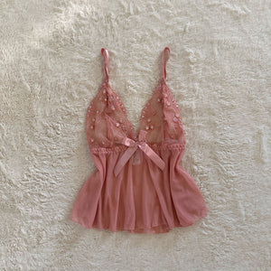 2000's dusted blush camisole