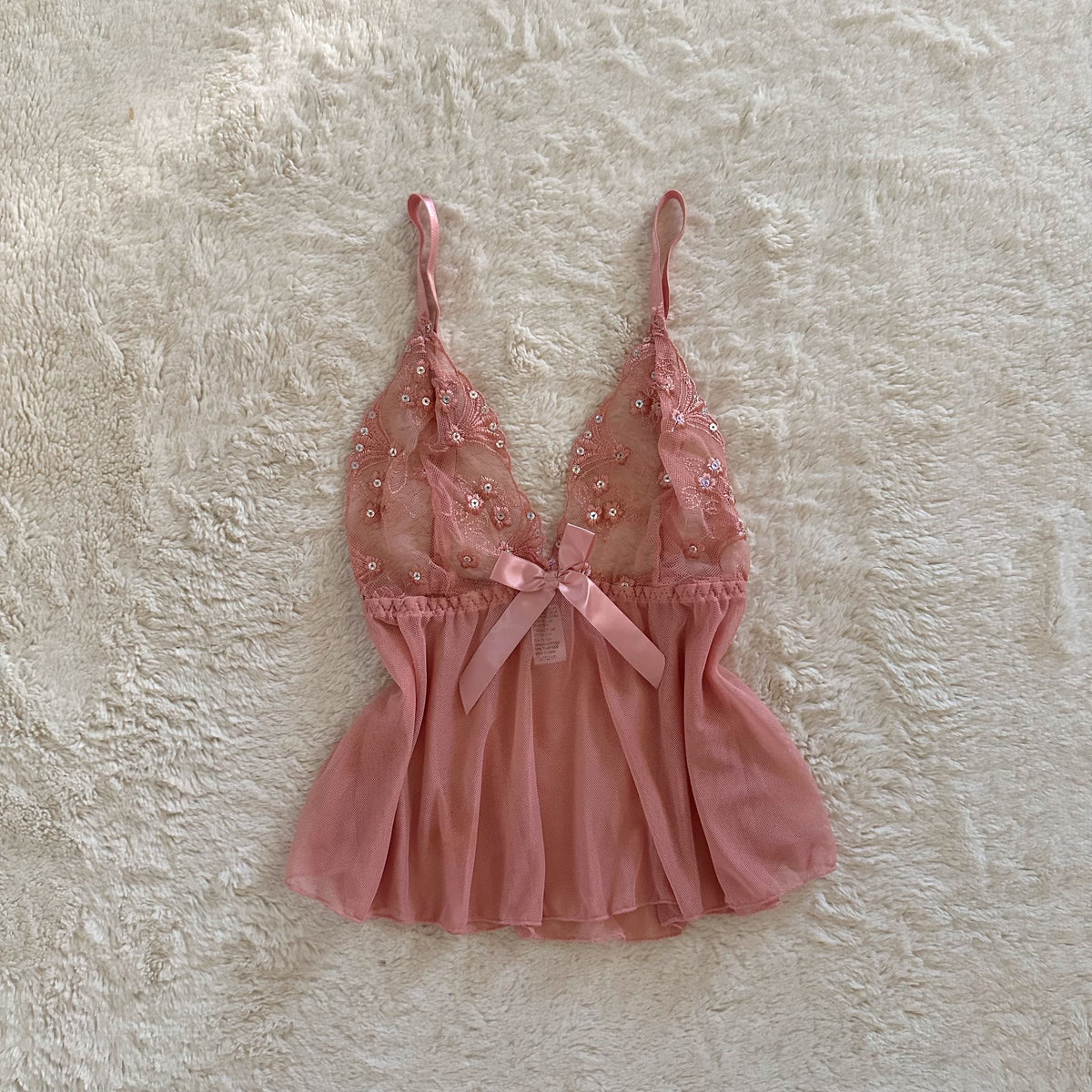 2000's dusted blush camisole