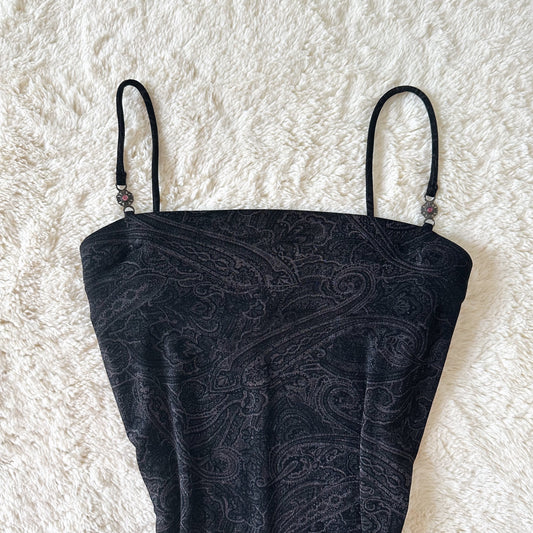 1990's charcoal haze dress